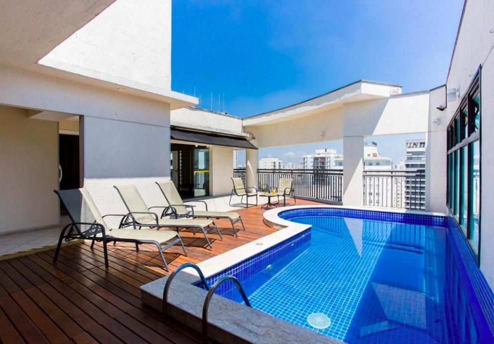 Apartamento/Flat Em Moema! เซาเปาโล ภายนอก รูปภาพ